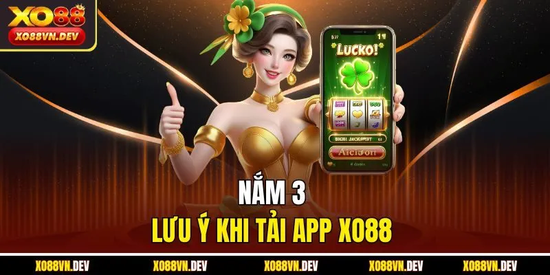Nắm 3 lưu ý khi tải app XO88